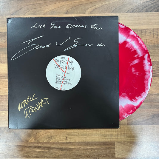 the pop group we are time coloured vinyl south records southend rare