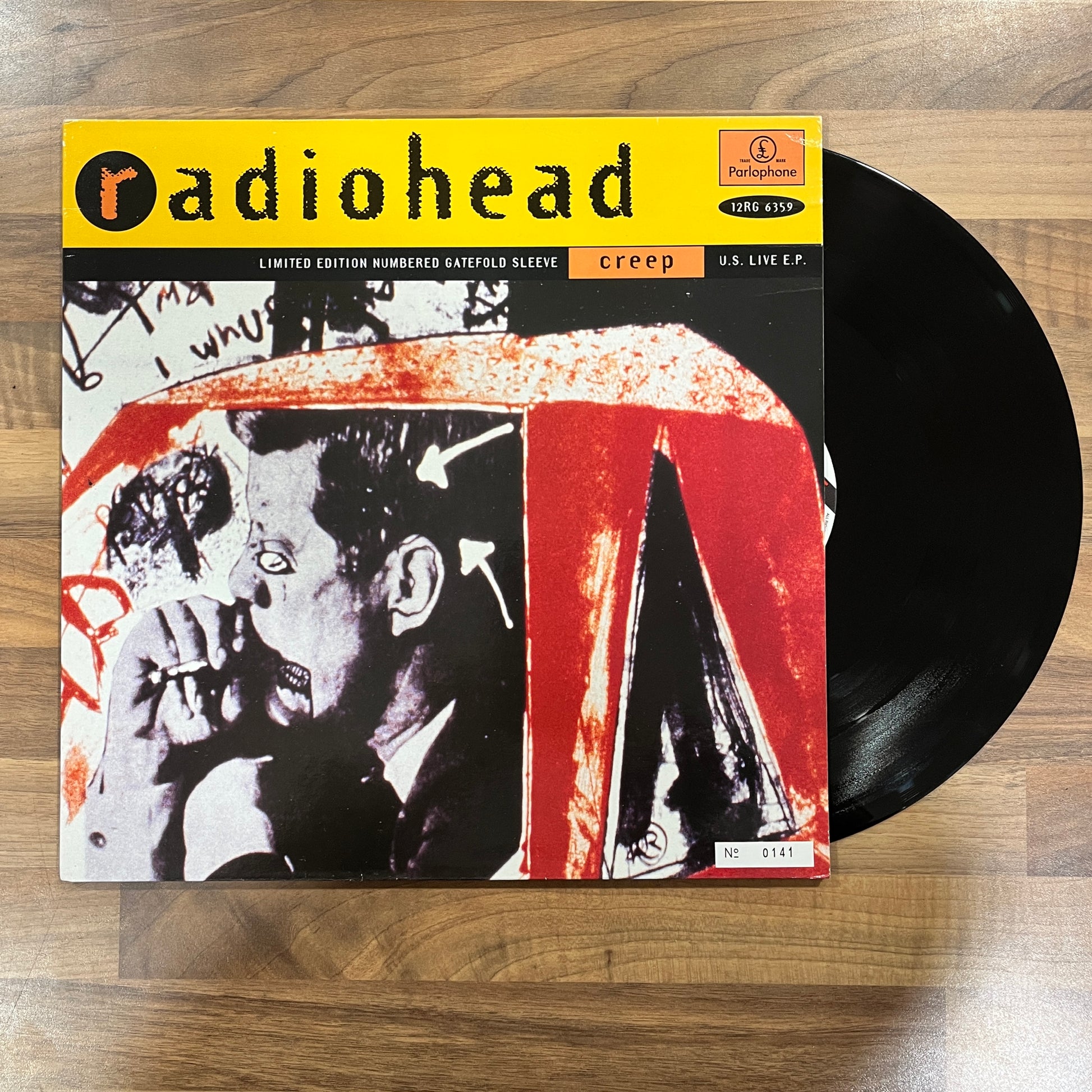 radiohed creep limited edition first pressing cover south records