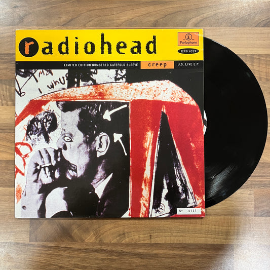 radiohed creep limited edition first pressing cover south records