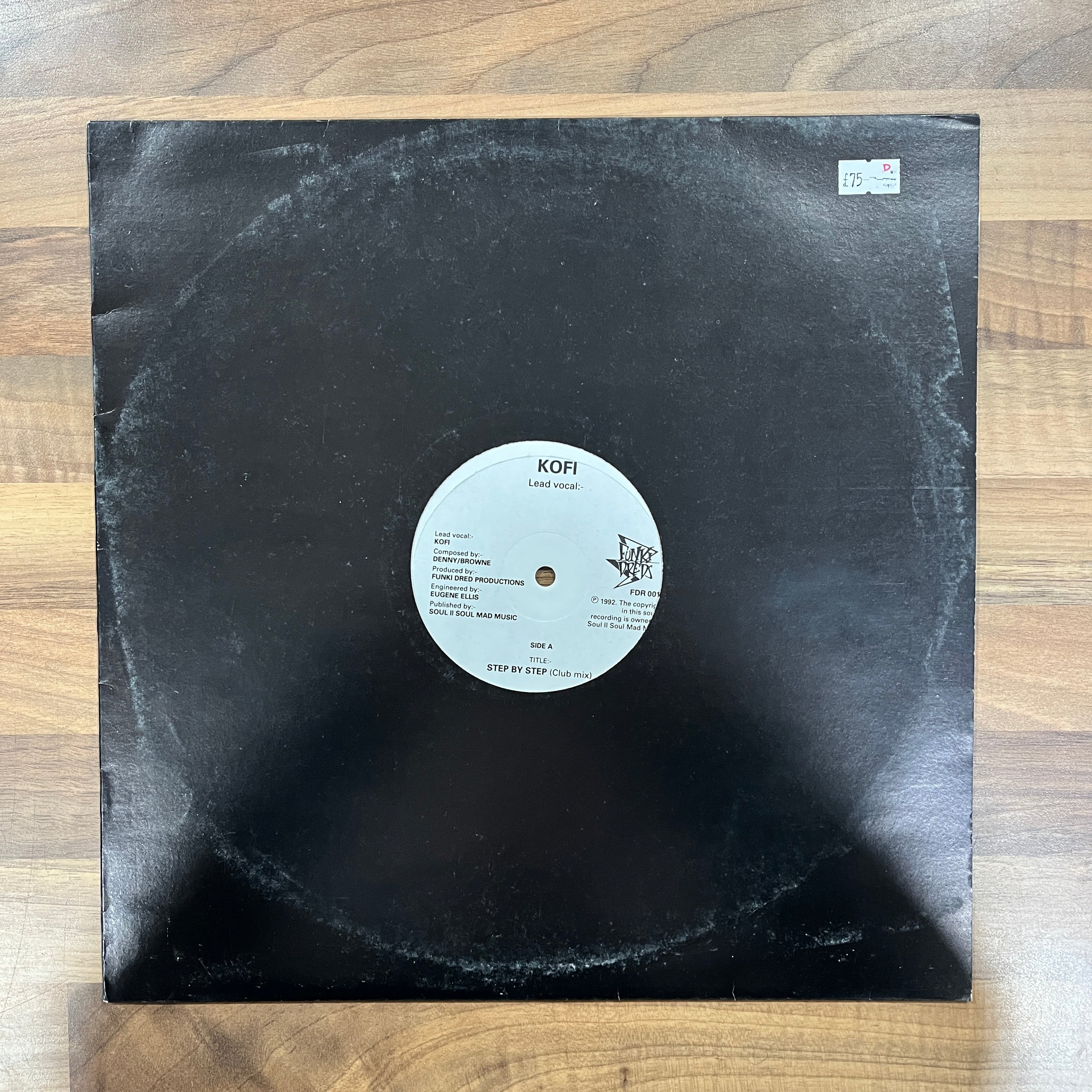 KOFI STEP BY STEP 12inchレコード 【公式通販】 KOFI STEP BY STEP 12inchレコード 【公式通販】