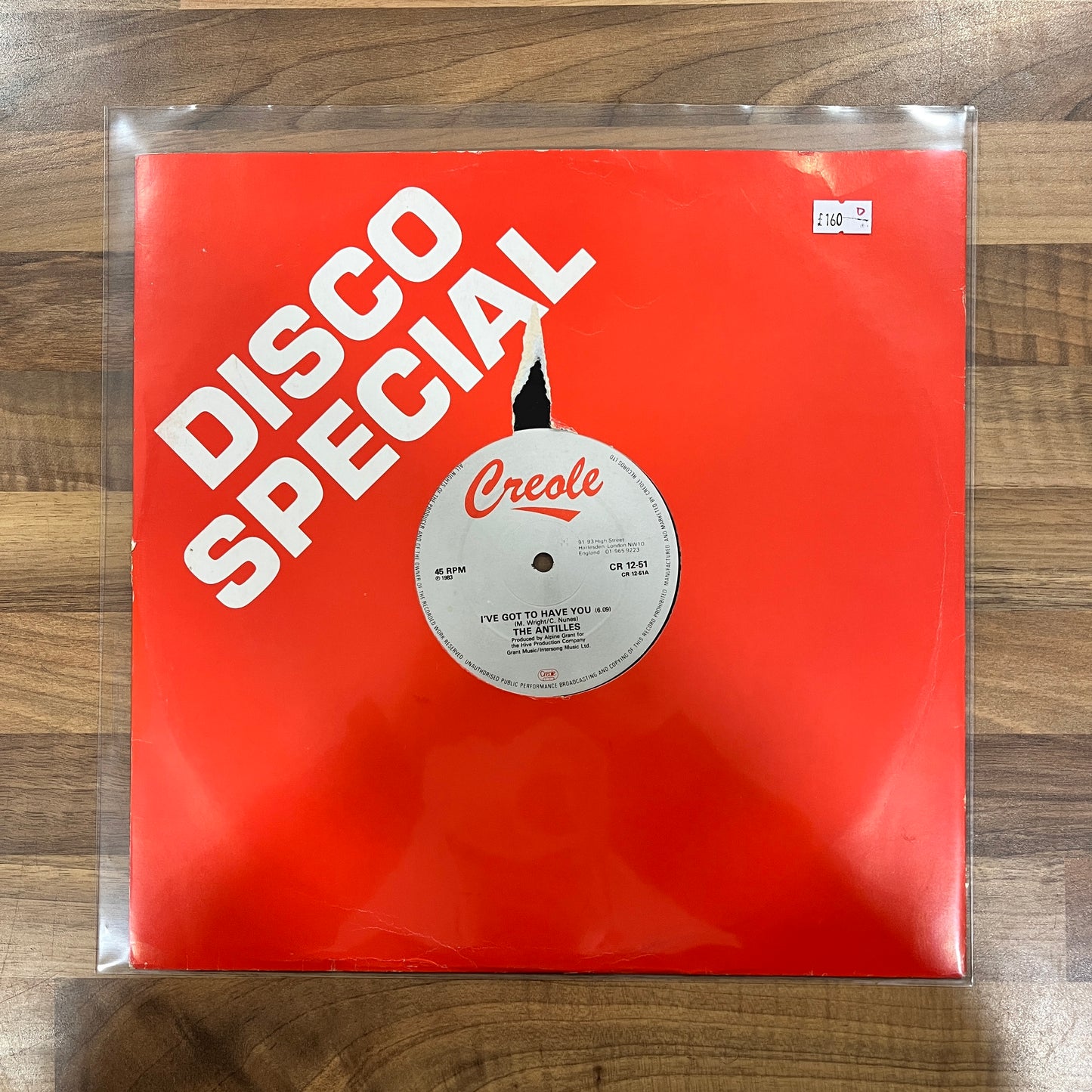 The Antilles ‎– I've Got To Have You