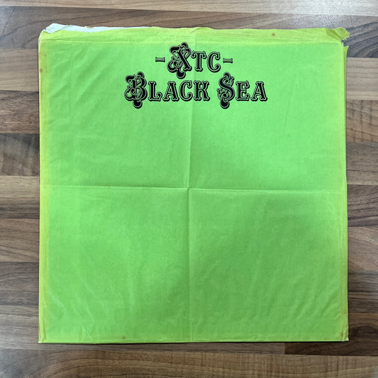 xtc black sea rare green outer paper sleeve