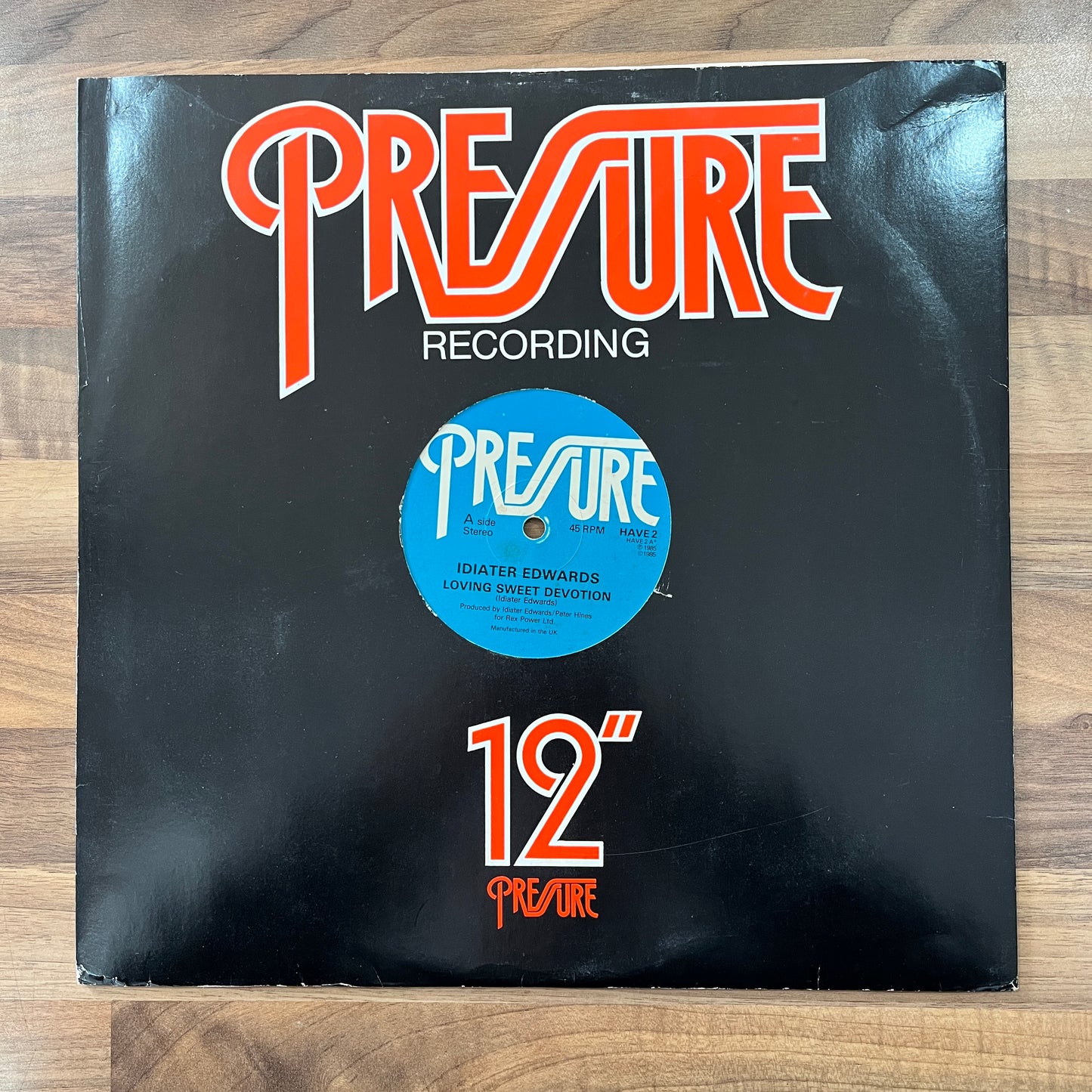 Idiater Edwards ‎– Loving Sweet Devotion - South