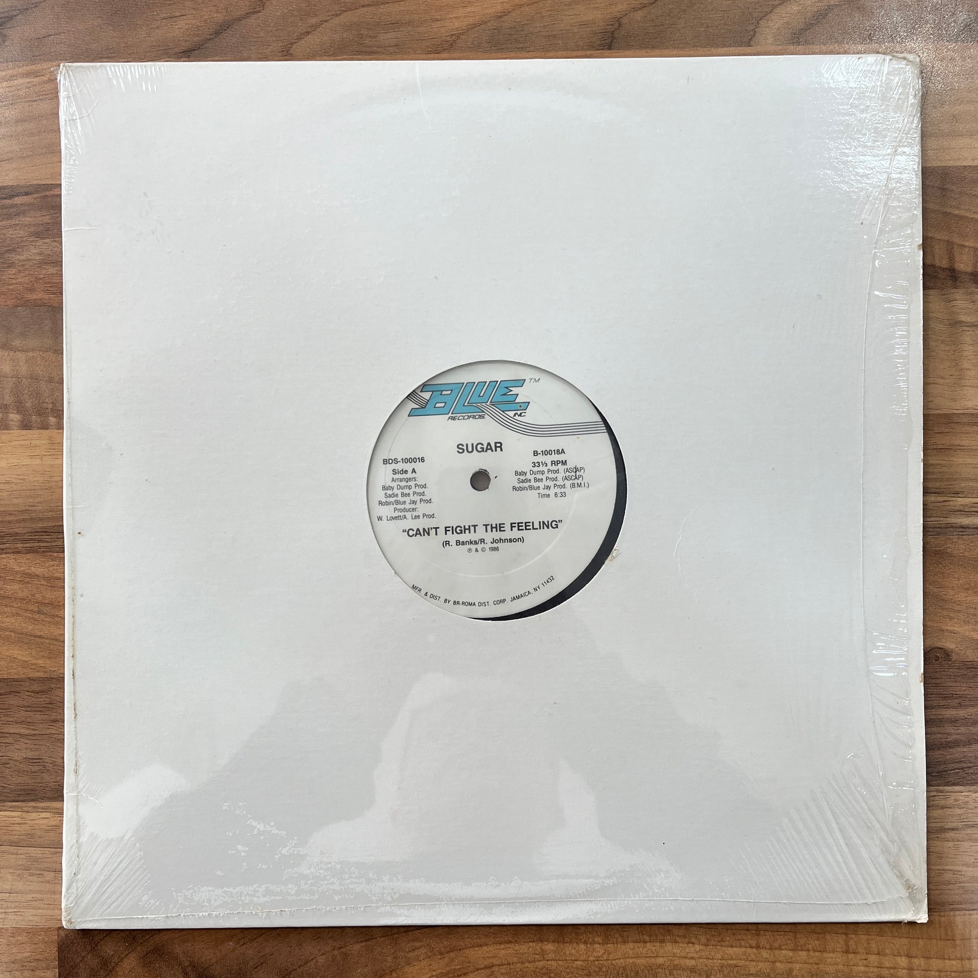 Sugar ‎– Can't Fight The Feeling - South