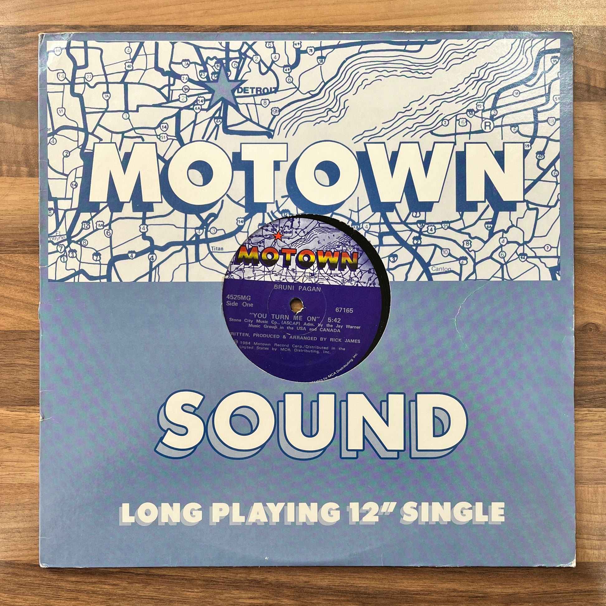Bruni Pagan ‎– You Turn Me On - South