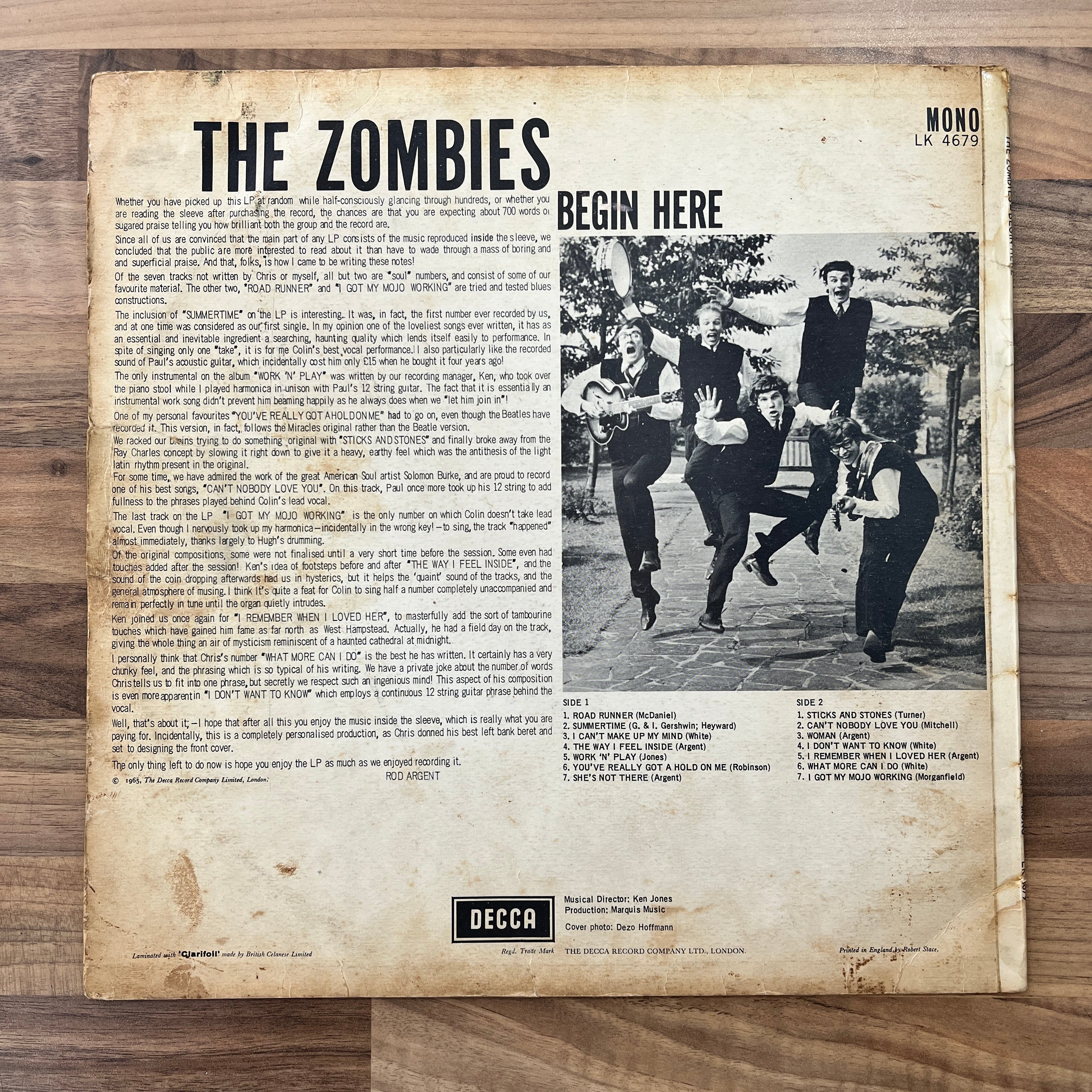 The Zombies - Begin Here | South Records