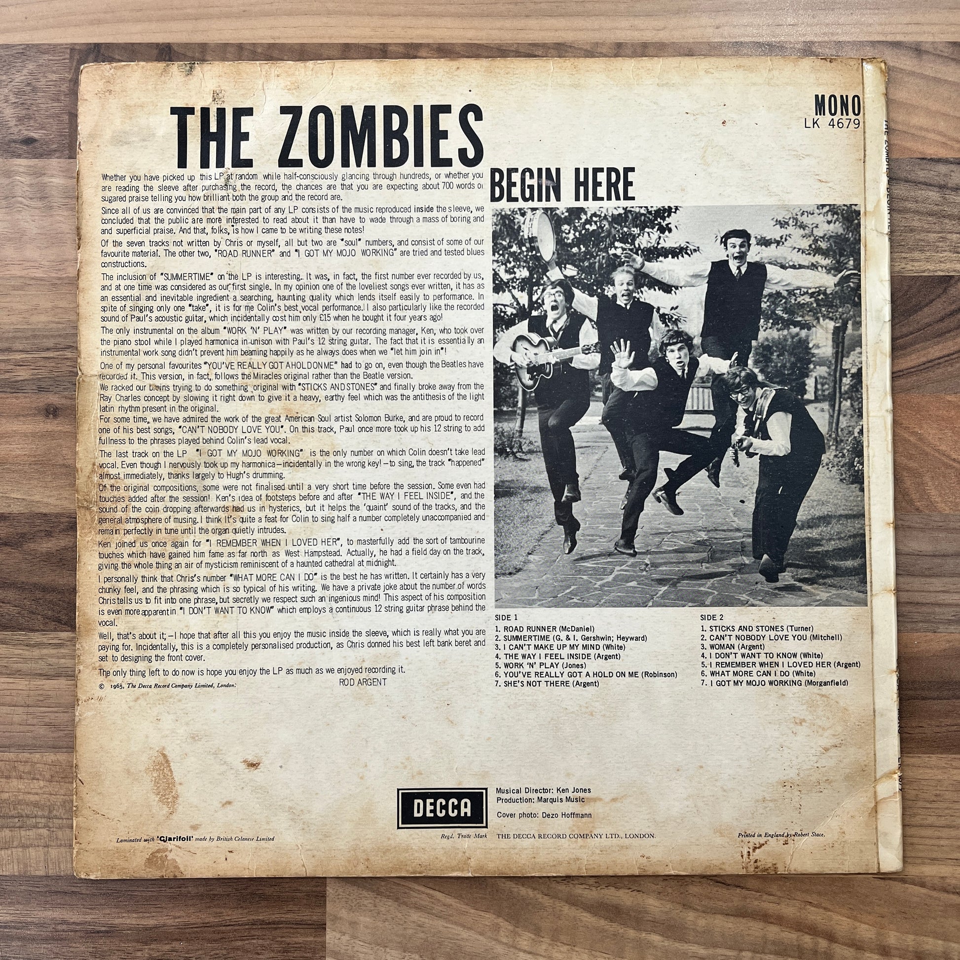 The Zombies - Begin Here - South