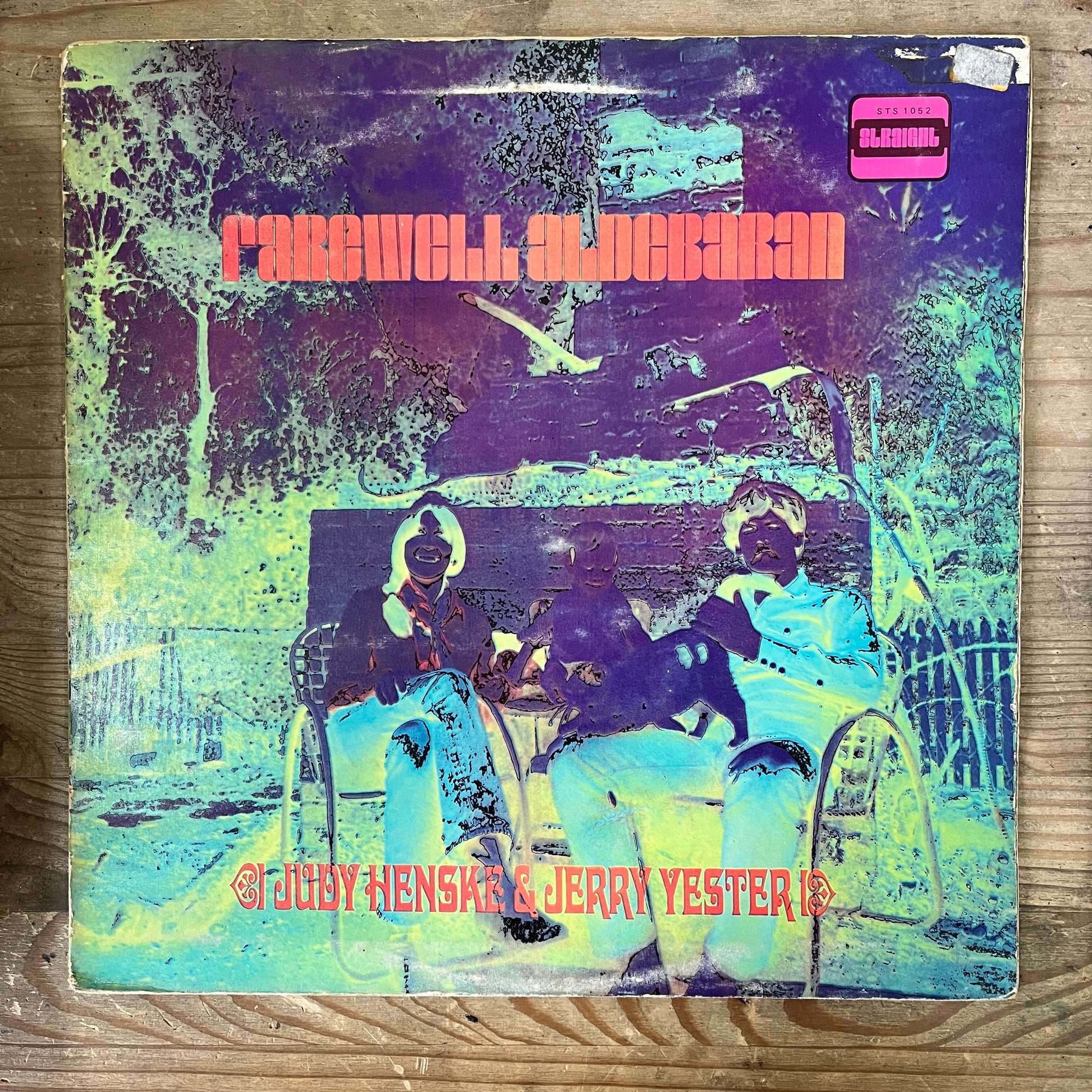 Judy Henske & Jerry Yester ‎– Farewell Aldebaran uk pressing south records