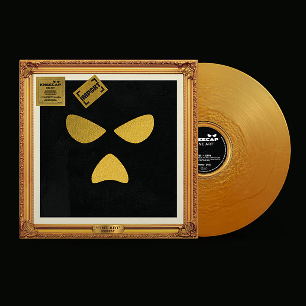 kneecap fine art certified gold edition south records gold vinyl