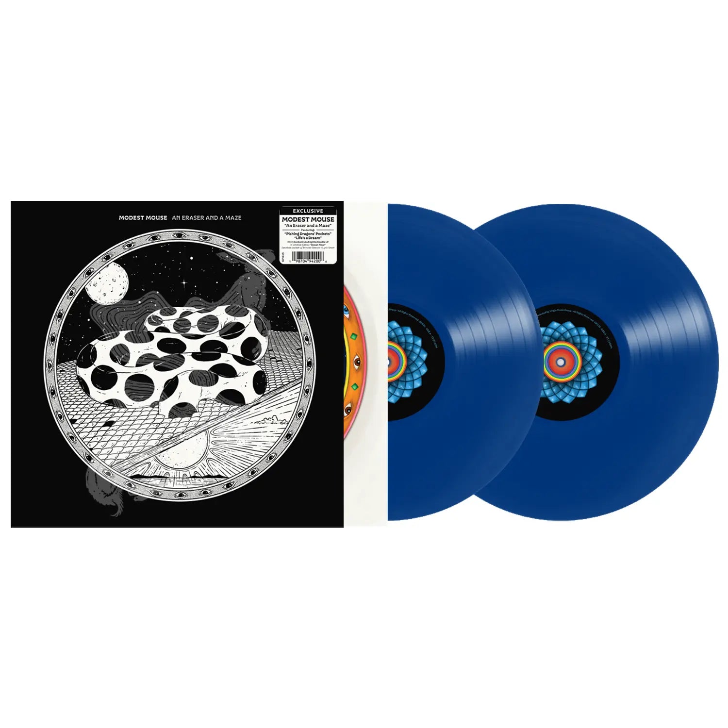 Modest Mouse - An Eraser And A Maze album 2026 south records ocean floor coloured vinyl