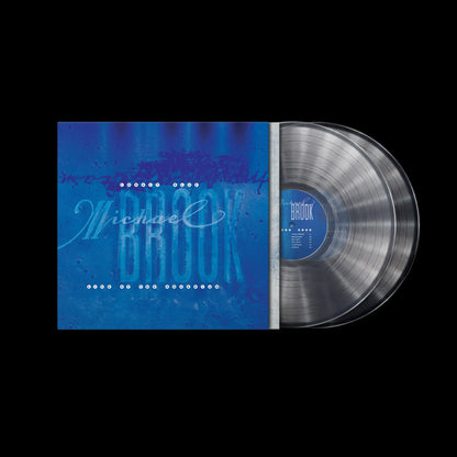 Michael Brook - Cobalt Blue & Live at the Aquarium 4ad south records crystal clear vinyl