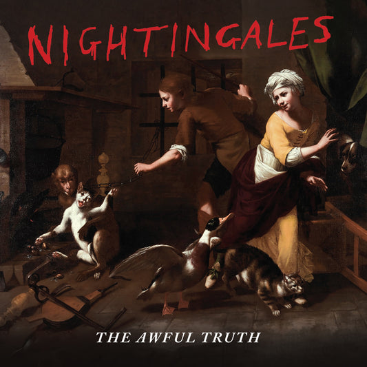 nightingales the awful truth red vinyl album