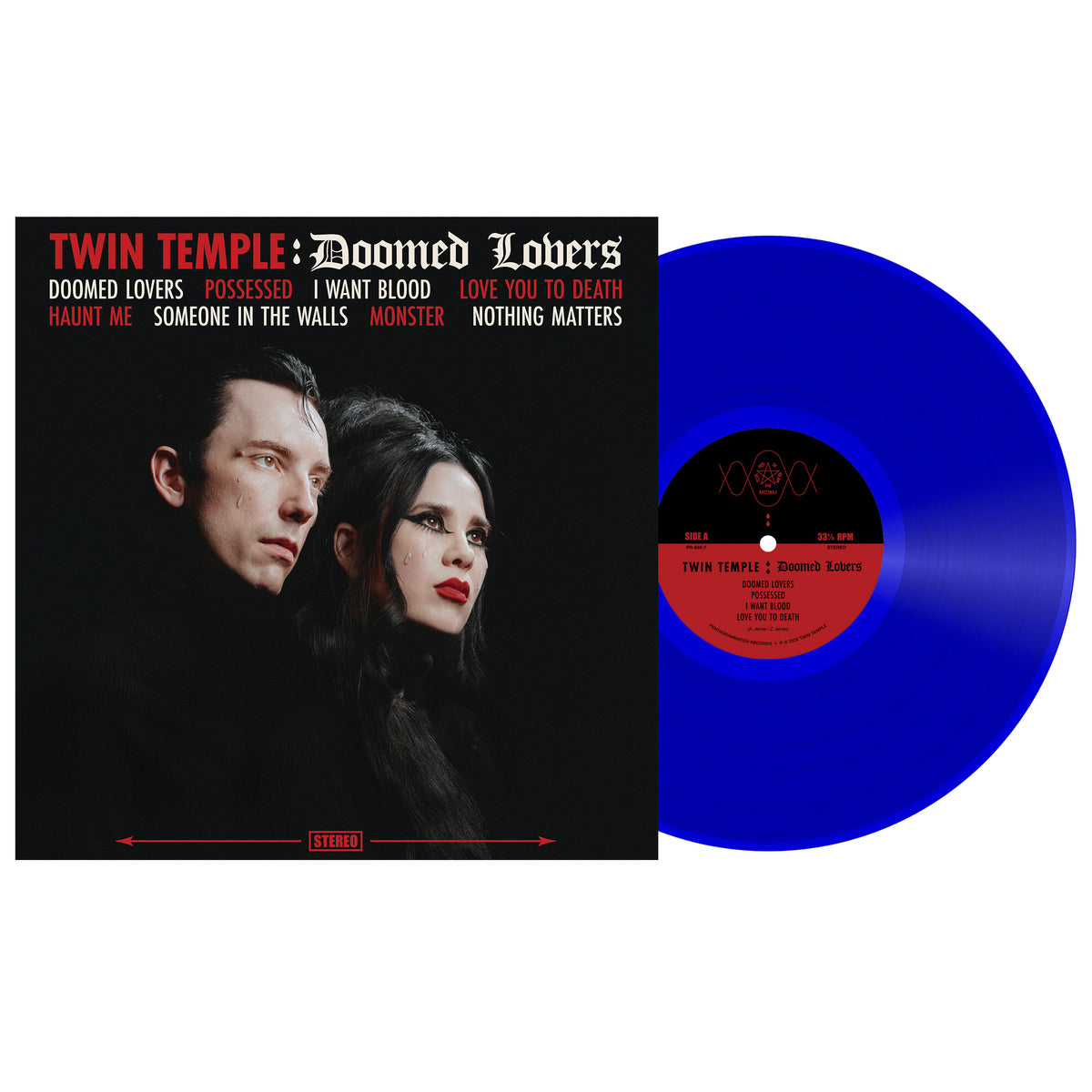 Twin Temple - Doomed Lovers south records 2026 blue vinyl