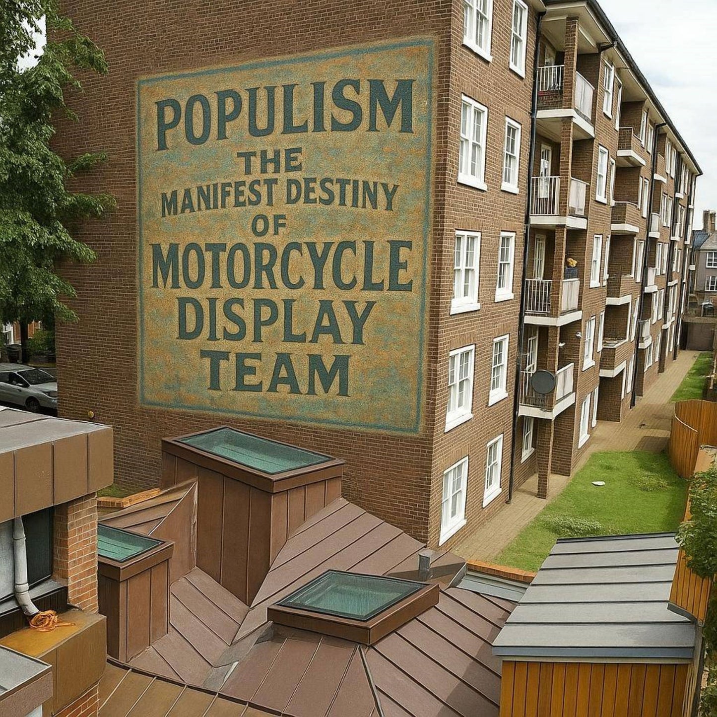 Populism: The Manifest Destiny of Motorcycle Display Team vinyl south records southend