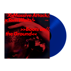 Massive Attack & Tom Waits - Boots on the Ground 12" coloured vinyl 2026 blue