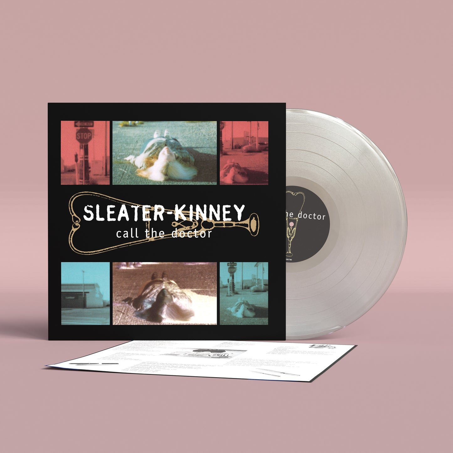 sleater-kinney call the doctor 30th anniversary pearl coloured vinyl