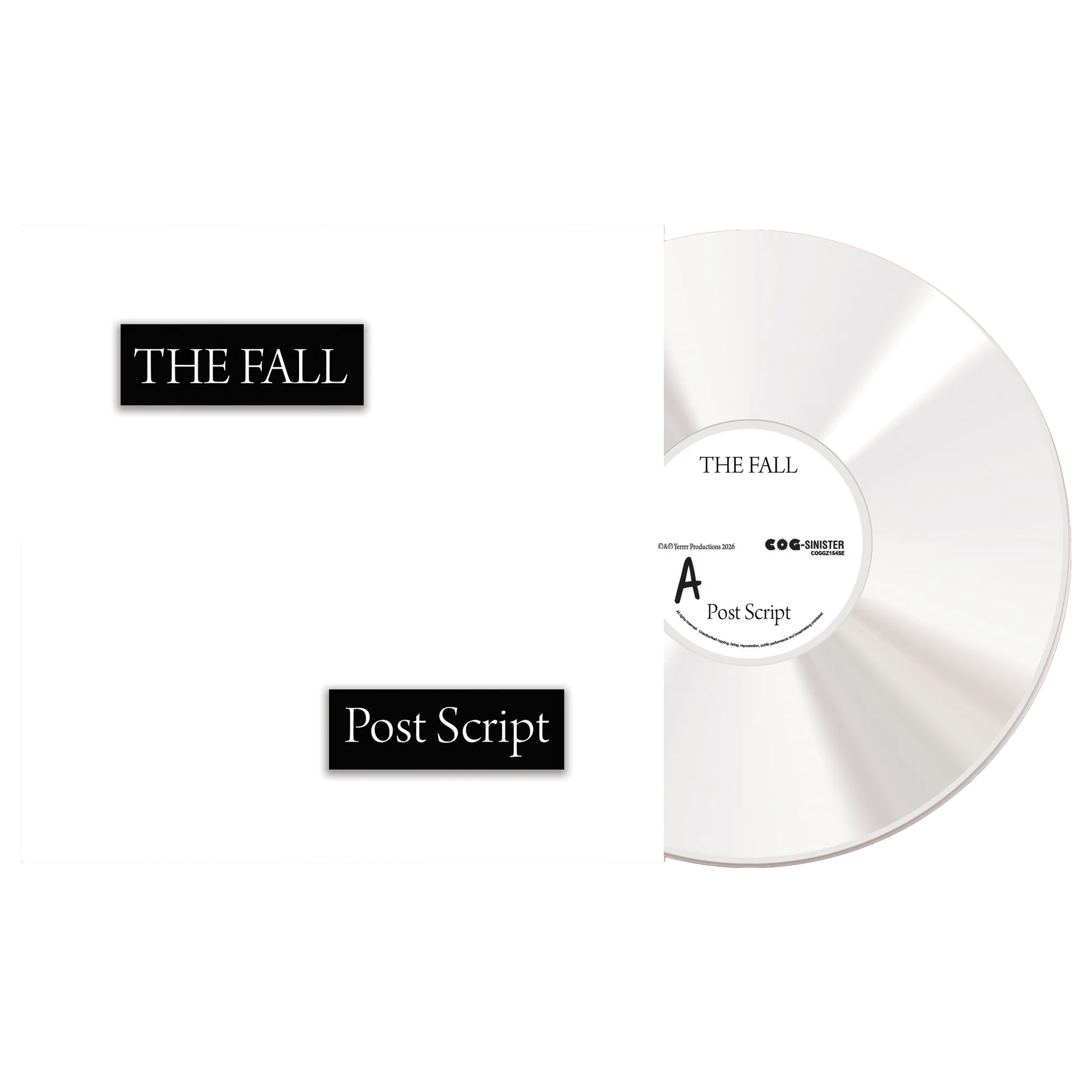 the fall post script south records 2026 album limited white vinyl