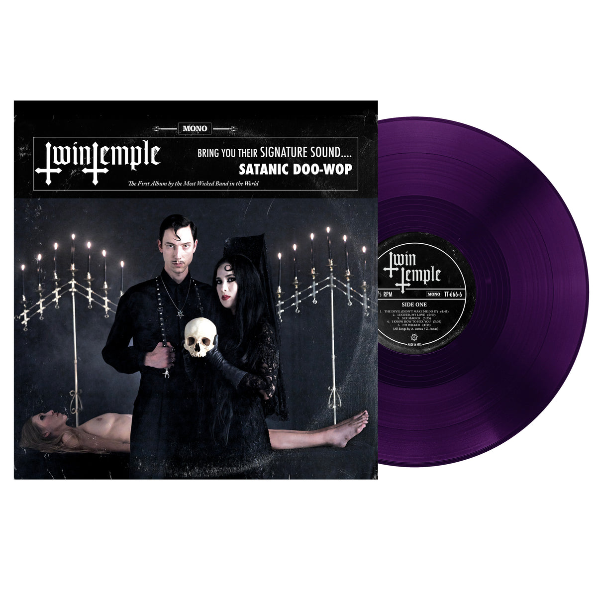 Twin Temple - Twin Temple (Bring You Their Signature Sound… Satanic Doo-Wop) south records 2026 purple vinyl