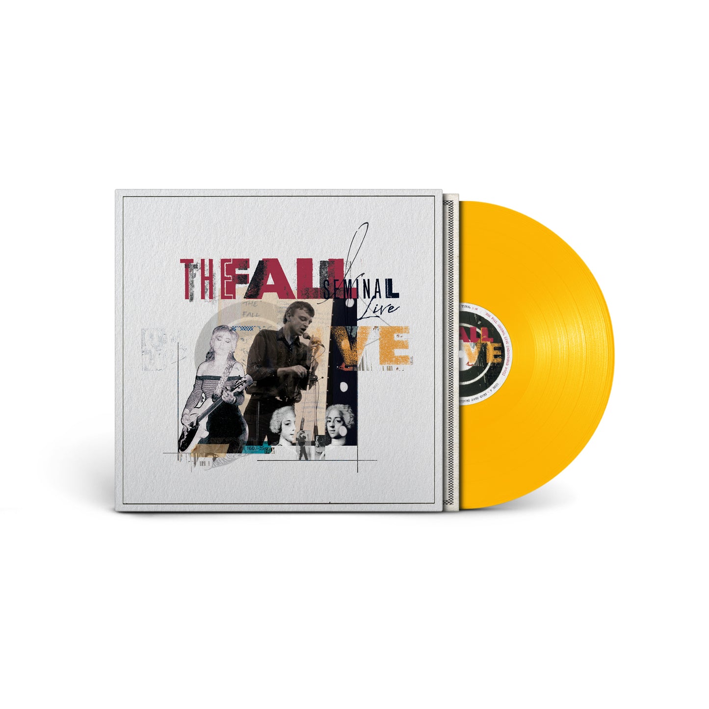 the fall seminal live album south records southend yellow vinyl album