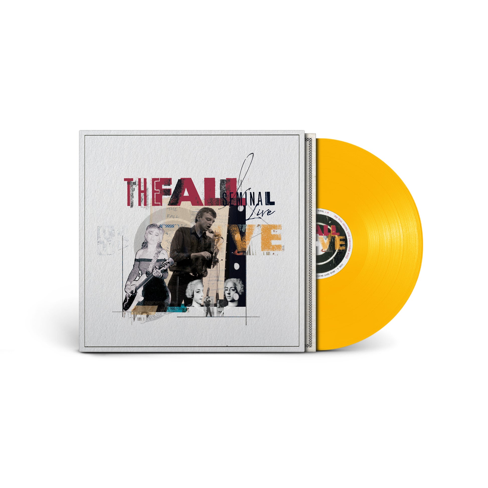 the fall seminal live album south records southend yellow vinyl album