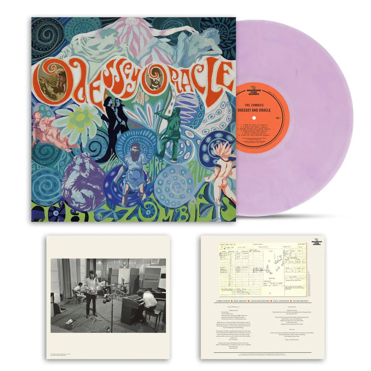 The Zombies - Odessey and Oracle (mono) south records southend orchid coloured vinyl 2025