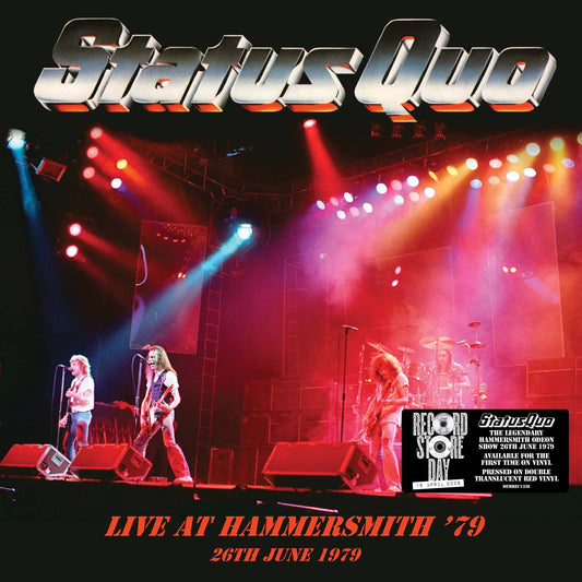 Status Quo Live In Hammersmith 1979 (RSD 2026) (Translucent Red Vnyl)