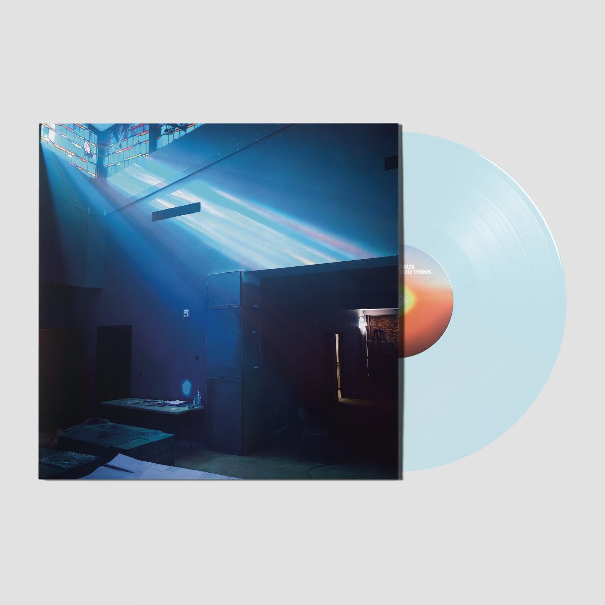 john maus later than you think south records ice blue vinyl
