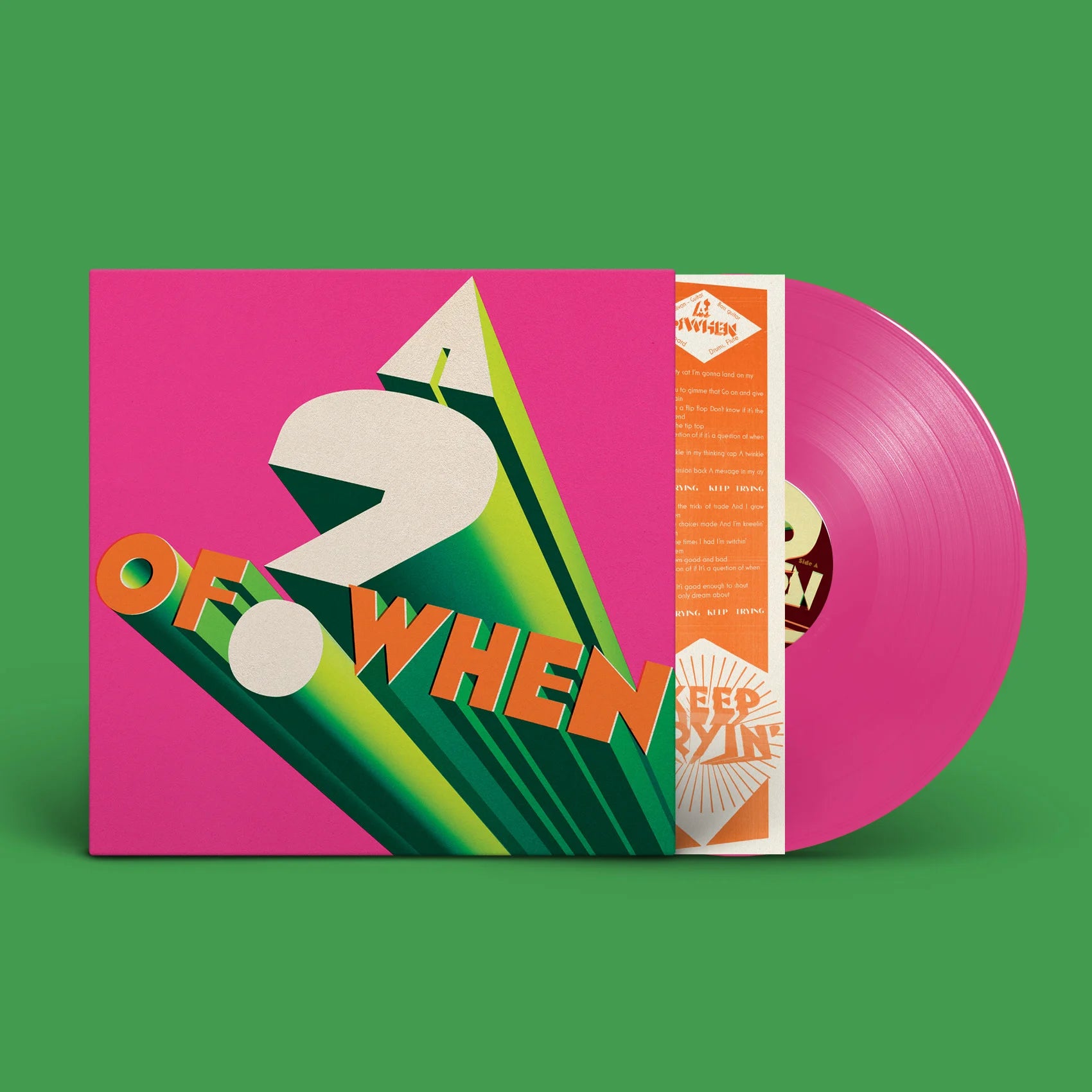Panda Bear & Sonic Boom - A ? of When pink vinyl 2026 domino