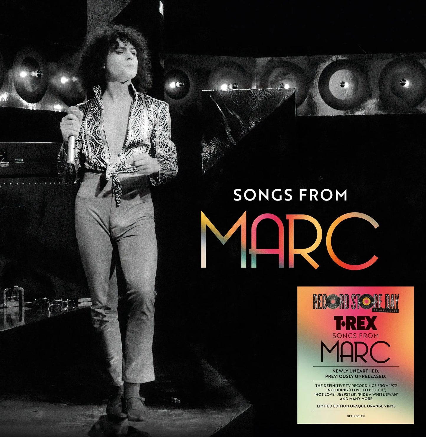 T. Rex Songs From "Marc" (Opaque Orange Vinyl)