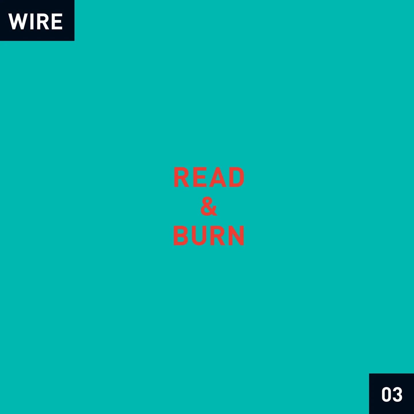 Wire Read & Burn 03 + -