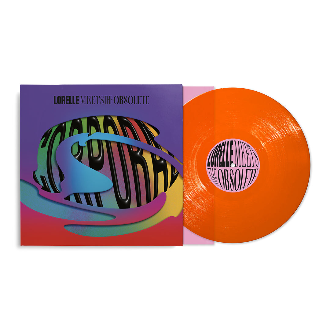 Lorelle Meets The Obsolete Corporal south records southend neon orange vinyl