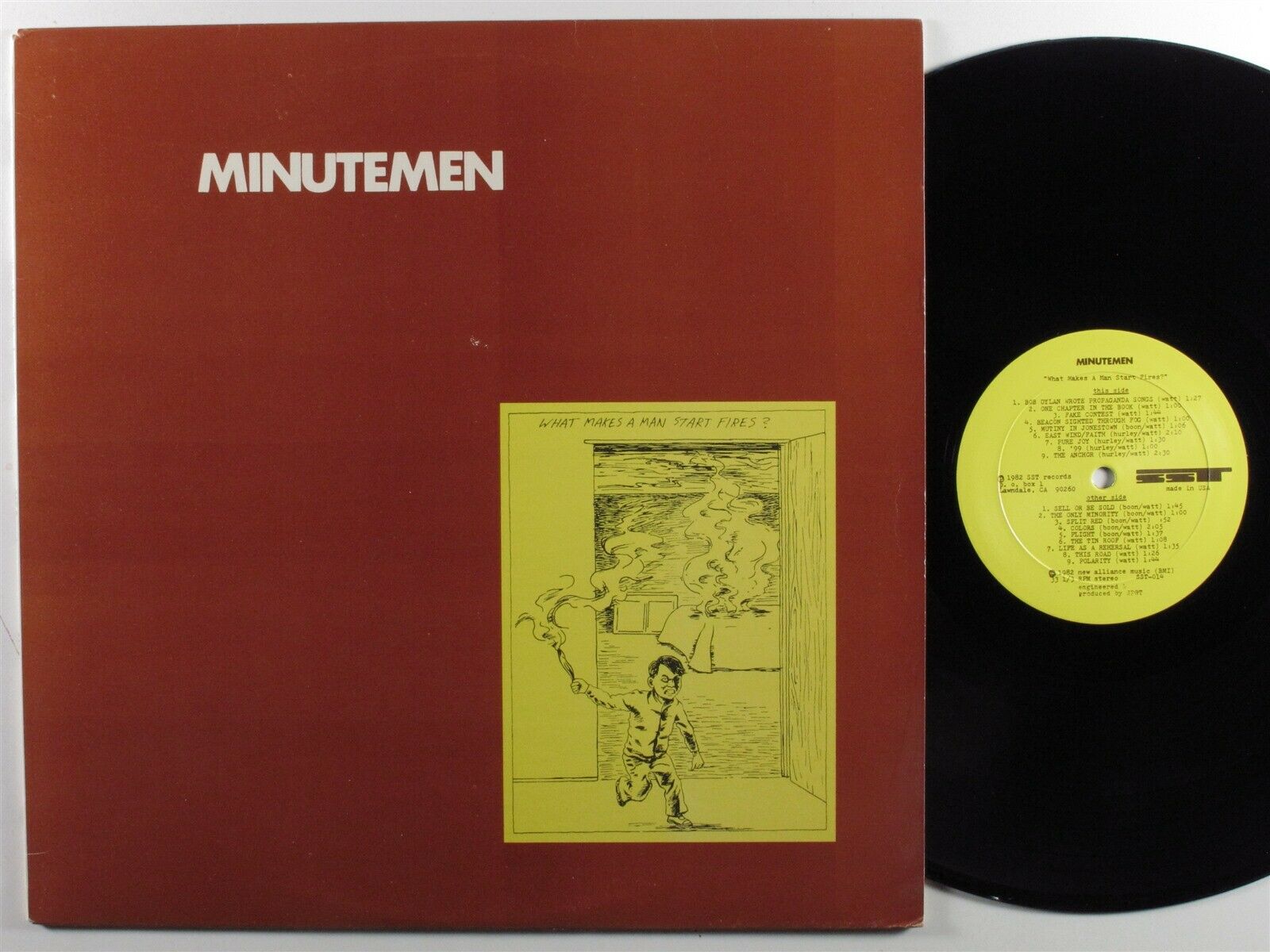 Minutemen - What Makes A Man Start Fires Vinyl | South Records