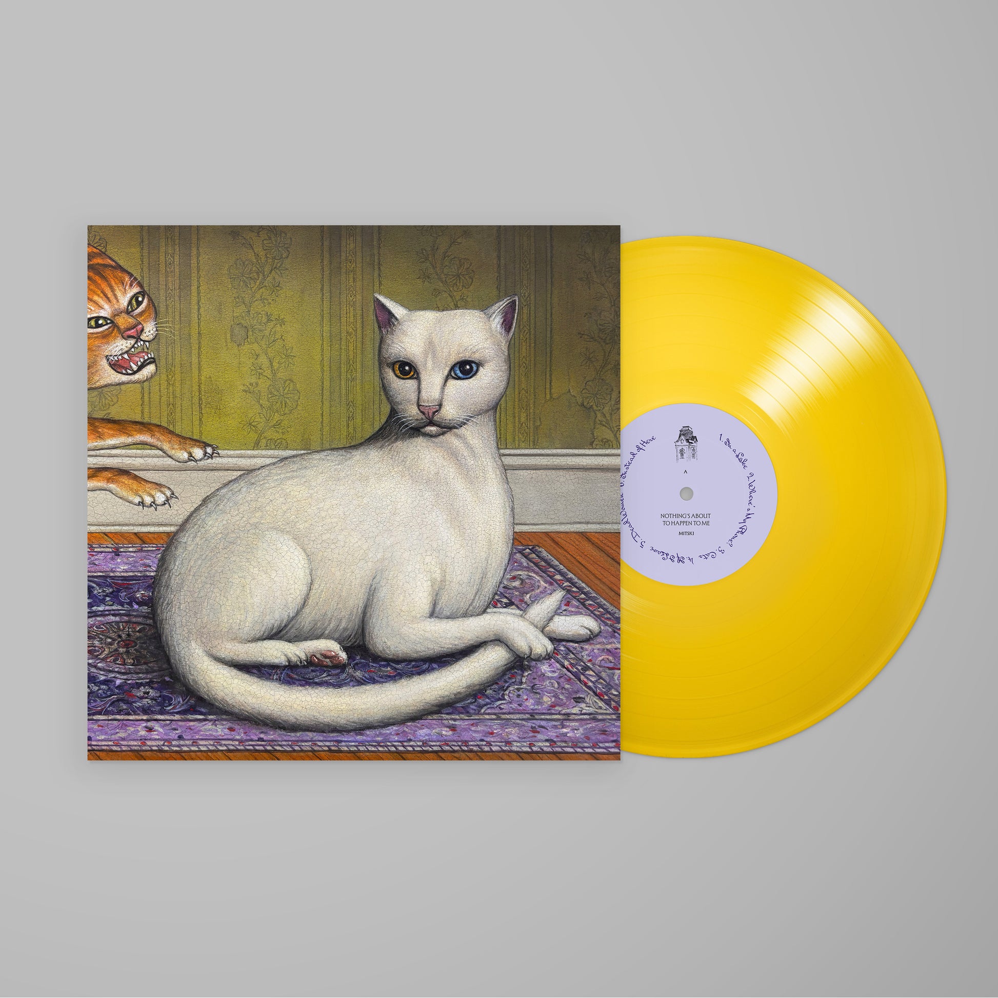 Mitski - Nothing's About To Happen To Me tansy yellow coloured vinyl