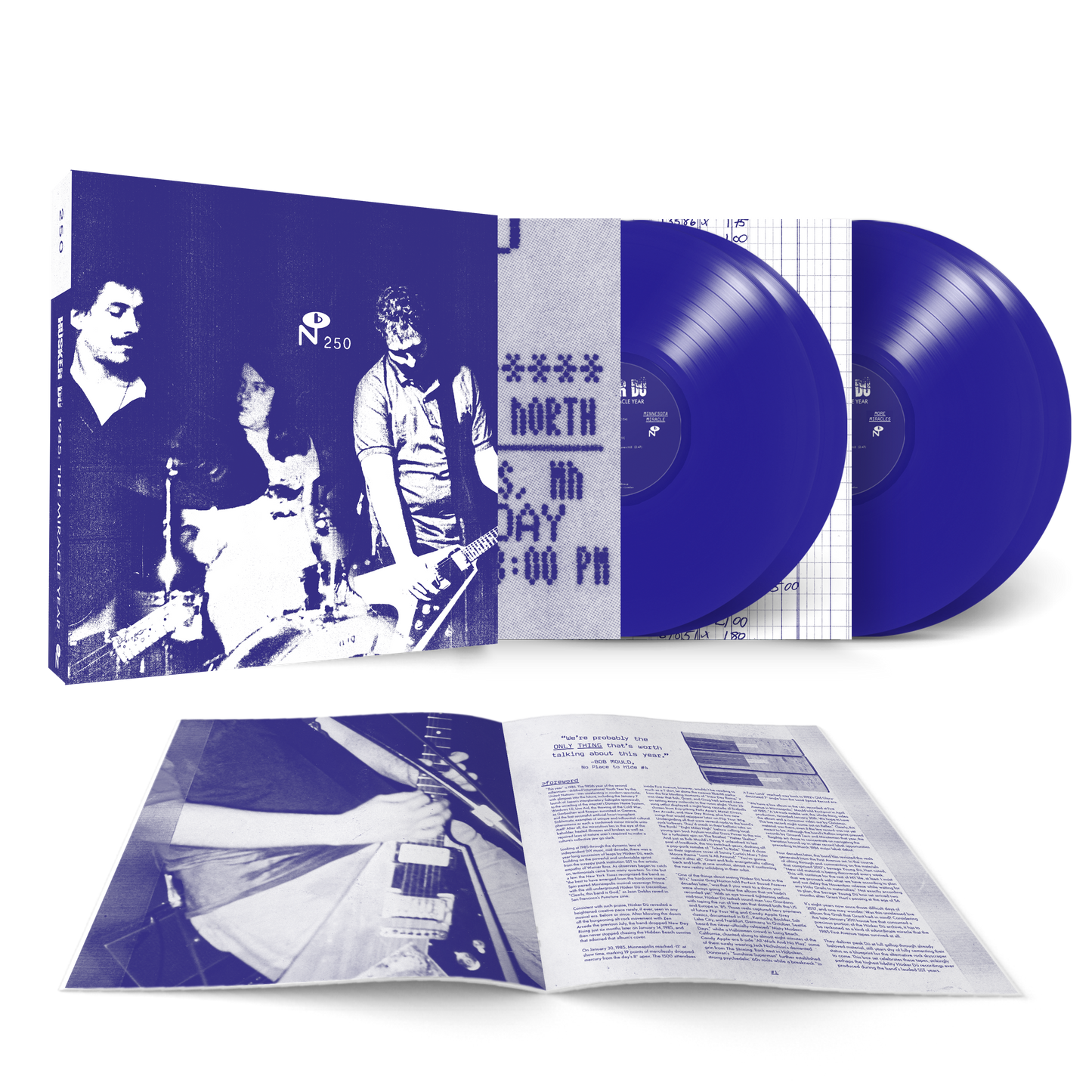 husker du 1985 the miracle year boxset south records southend blue jay coloured vinyl