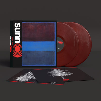 sunn O))) album artwork Sub Pop 2026 oxblood coloured vinyl