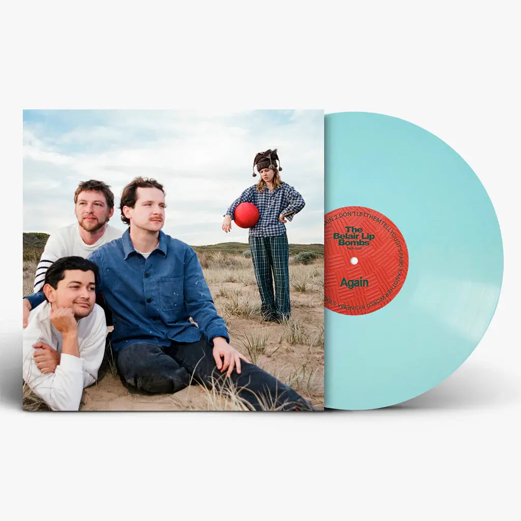 The Belair Lip Bombs - Again south records southend third man sky blue vinyl