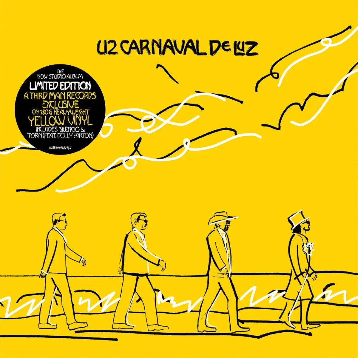 U2 - Carnaval De Luz (Third Man Records Exclusive Pressing) south records 