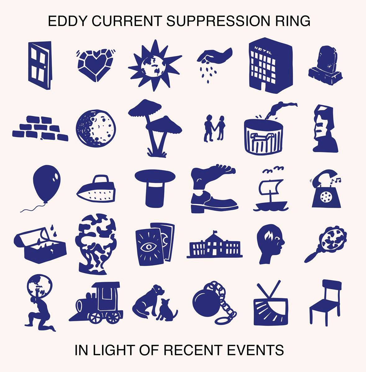 EDDY CURRENT SUPPRESSION RING
In Light Of Recent Events album south records uk vinyl 2026