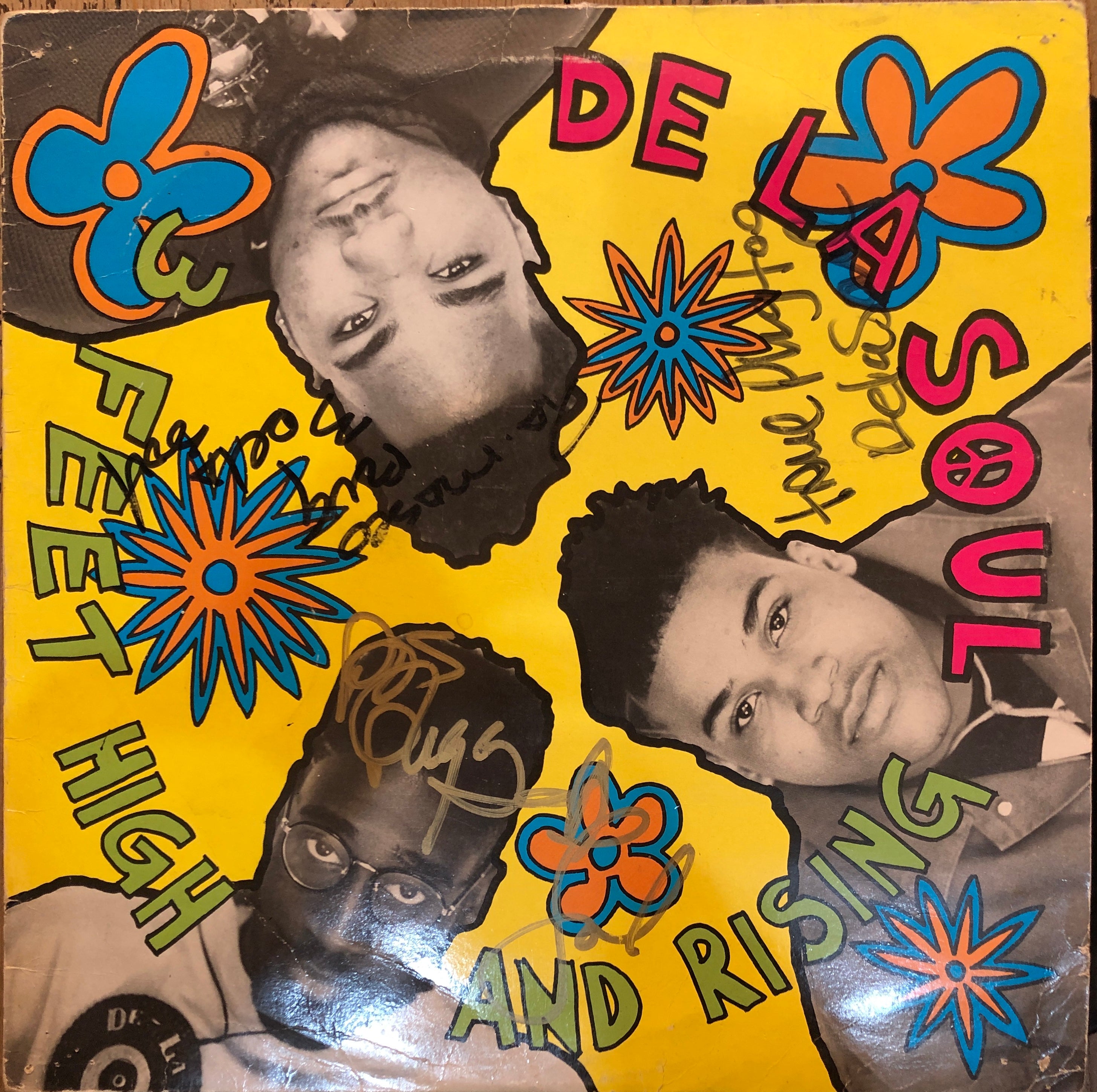 De La Soul - 3 Feet High & Rising [SIGNED] Vinyl | South Records