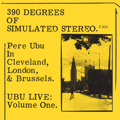Pere Ubu - 390 of Simulated Stereo V.21C