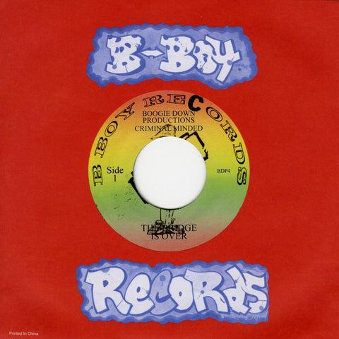 Boogie Down Productions - The Bridge Is Over/ Remix For P Is Free-7"-South