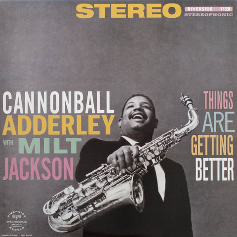 Cannonball Adderley with Milt Jackson - Things Are Getting Better-Vinyl LP-South