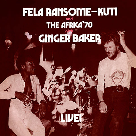 Fela Kuti - Live With Ginger Baker (50th Anniversary Edition)