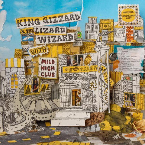 King Gizzard & The Lizard Wizard With Mild High Club - Sketches Of East Brunswick-LP-South
