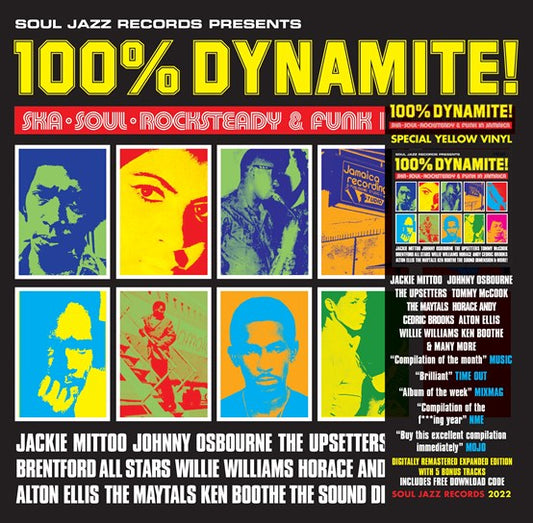 Various - Soul Jazz Presents: 100% DYNAMITE! Ska, Soul, Rocksteady and Funk in Jamaica