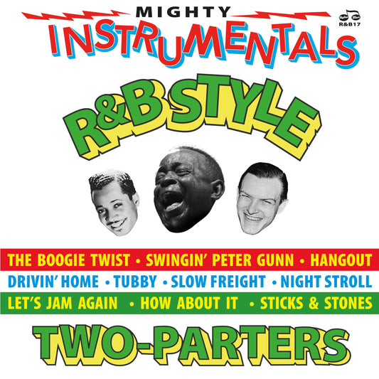 Various - Mighty R&B Instrumentals Two-Parters-LP-South